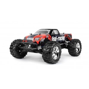 BSD Racing Viper Monster Truck 4WD 1/10 - kolorystyka pomarańczowa