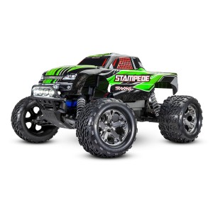 Traxxas Stampede XL-5 Monster Truck 2WD 1/10 + Oświetlenie LED - kolorystyka zielona