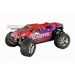 BSD Racing Scrapper Monster Truck 4WD 1/10 - kolorystyka czerwona