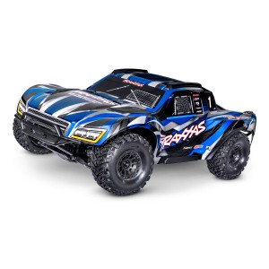 Traxxas Maxx Slash 6S Short Course 4WD 1/8 + TSM (stabilizacja) - kolorystyka niebieska