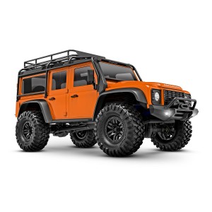 Traxxas TRX-4M Land Rover Defender 4WD 1/18 RTR - kolorystyka pomarańczowa