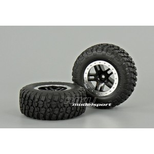 TRAXXAS - komplet kół SCT BFGoodrich  - 2WD tył / 4WD przód - tył