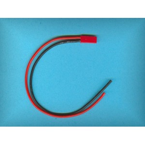 Przewód zasilający z wtyczką BEC (silikon) 0,5mm²