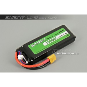 SMART LiPo BATTERY - akumulator LiPo 7600mAh / 2S / 30C