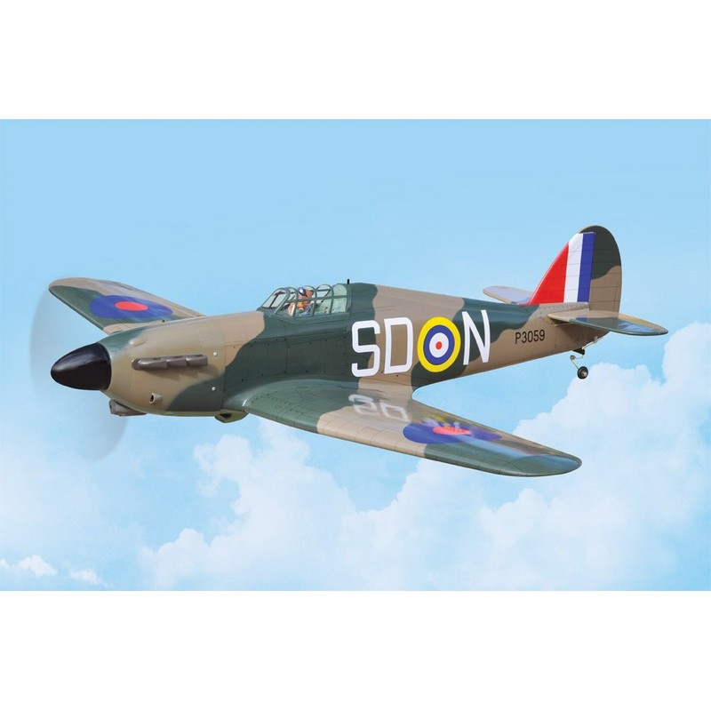 Hawker Hurricane 46 & EP - model samolotu R/C