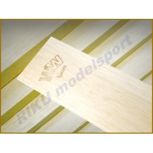 Balsa - deska 1000x100x1.5mm