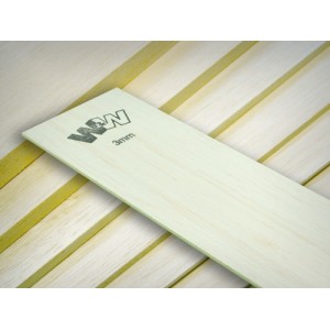 Balsa - deska 1000x100x3mm